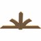 Ekena Millwork Redmond Smooth Timber Gable Bracket, Western Red Cedar, 60"W x 32"H x 1 1/2"D x 5 1/2"F, 13/12 Pitch GBW060X32X0206RED00SWR - alternate 3